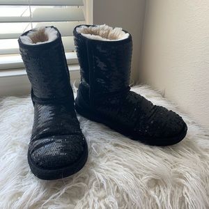 UGG Black Boots. Excellent condition.